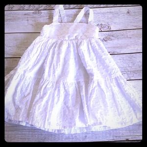 Like New! Gymboree little white dress